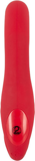 You2Toys Trägerlos Strap On mit Dildo mit Vibration in Rot Farbe