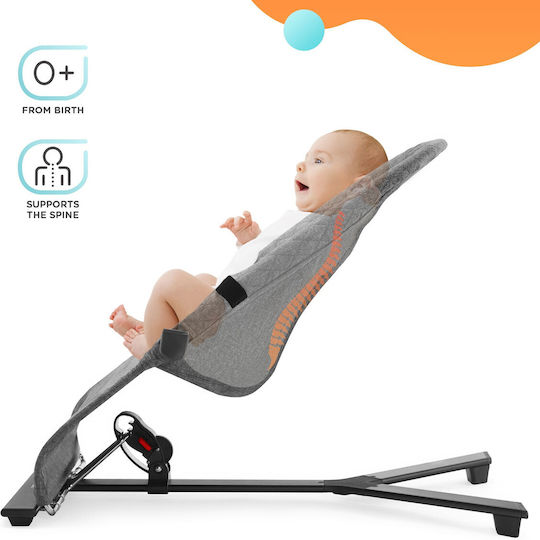 Kinderkraft Χειροκίνητο Relax Μωρού Gravity Buoy Mimi Γκρι για Παιδί έως 9kg