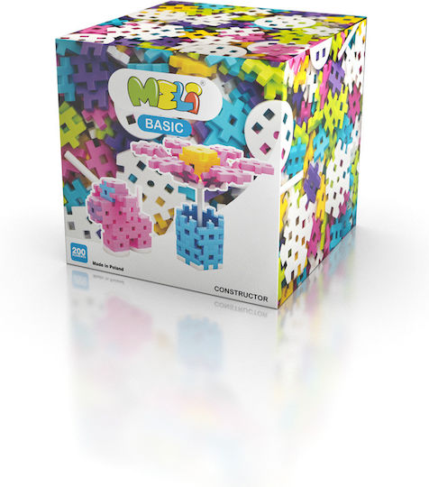 Meli Building Blocks for 3+ Years 200 Pieces