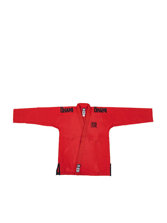 Okami Gi Men's Brazilian Jiu Jitsu Uniform Red