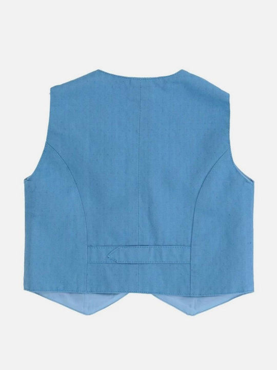 TakTakBaby Kids Vest Light Blue