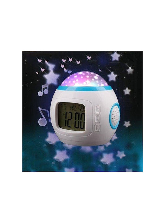 Tabletop Clock with Alarm 06050R-04M