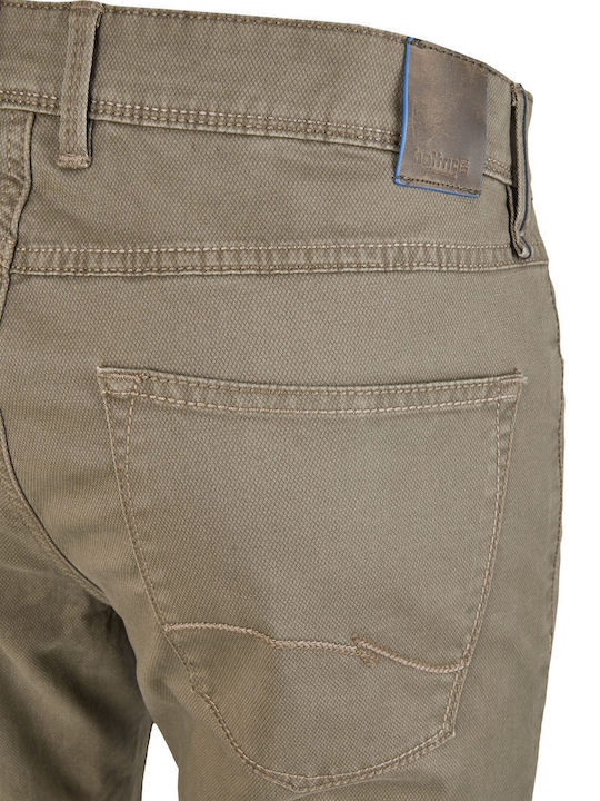Παντελόνι Chino Ελαστικό Καφέ