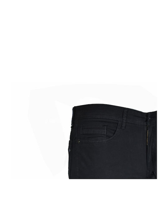 Παντελόνι Chino Ελαστικό σε Slim Εφαρμογή Μαύρο