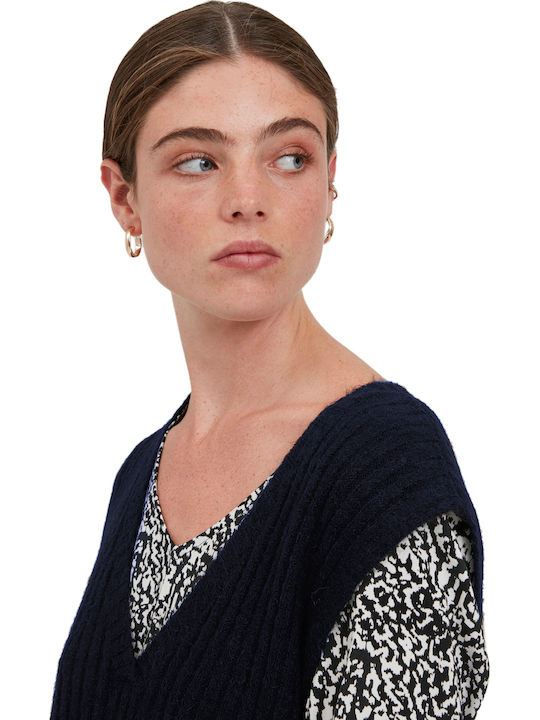Women's Sleeveless Sweater Black