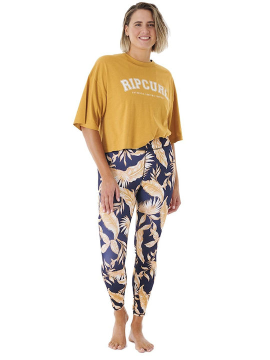 Women's Fabric Trousers Navy Blue