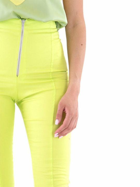 Pants Γυναικείο Υφασμάτινο Παντελόνι Πράσινο