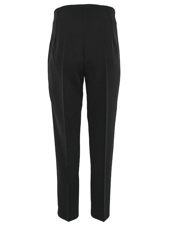 Pirouette Women's High-waisted Fabric Trousers Black