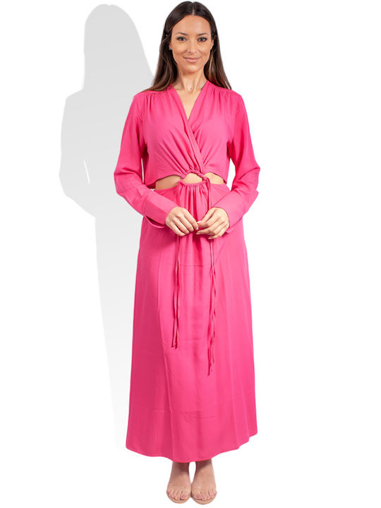 Rochie Midi de Vară Roz