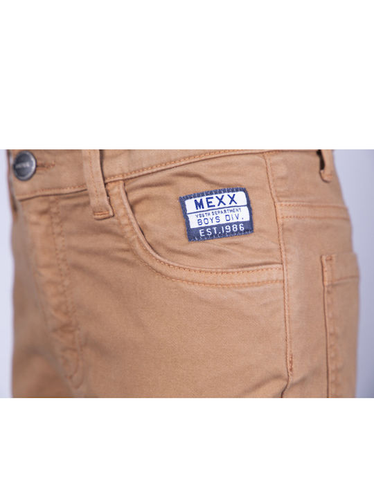 Pantaloni din Material Textil pentru Copii Maro
