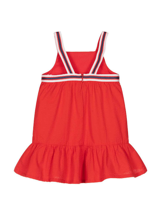 Tutto Piccolo Verano Dress Kids Dress Red