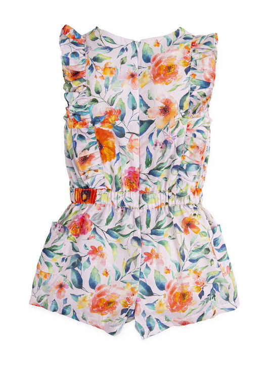 Tutto Piccolo Kids Dress Floral Sleeveless Multicolour