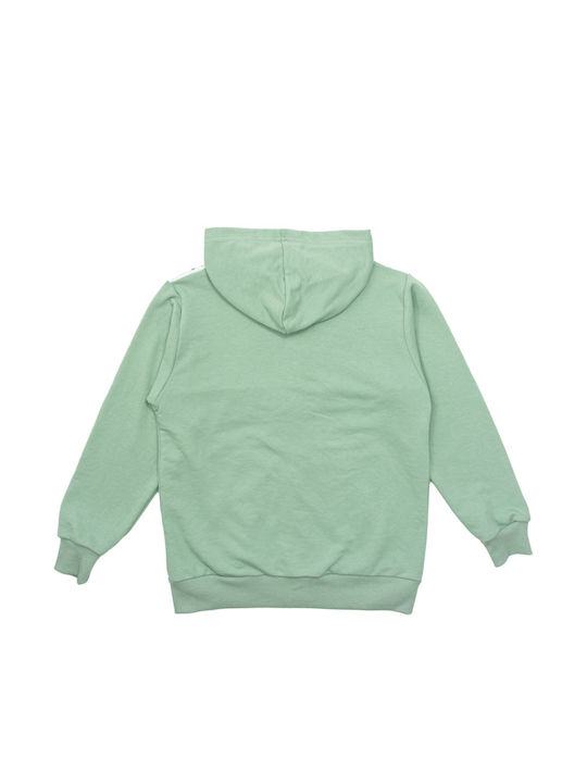 Babylon Boys Sweatshirt with Zipper Green