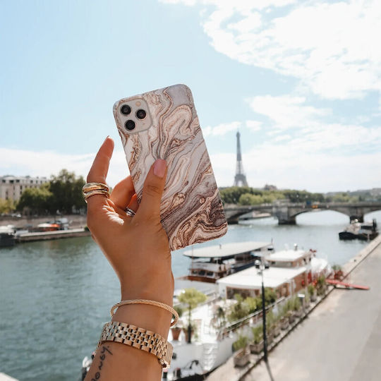 Burga Fashion Tough Back Cover Plastic Gri (iPhone 14 Plus)
