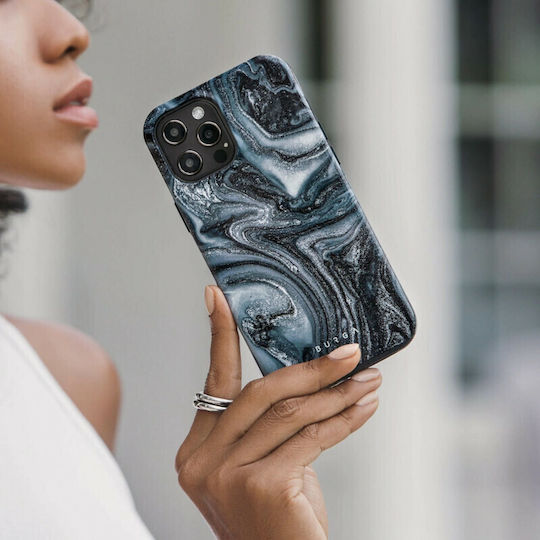 Burga Fashion Tough Back Cover Πλαστικό / Σιλικόνης Navy Μπλε (iPhone 13 Pro)
