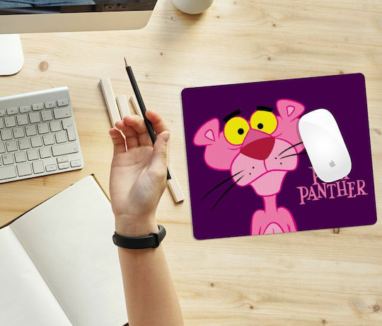 Koupakoupa Pink Panther Cartoon Mauspad (230mm) Rosa KP_12610_MOUSEPAD-RECT