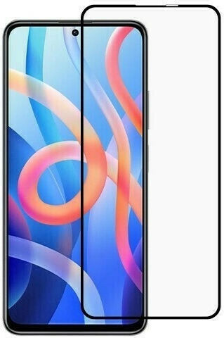 5D Ceramică Adeziv complet Full Face Tempered Glass Negru (Poco M4 Pro 5G)