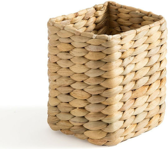 Lemnoasă Suport pentru creioane în Culoare Bej 1buc 10x8x10cm
