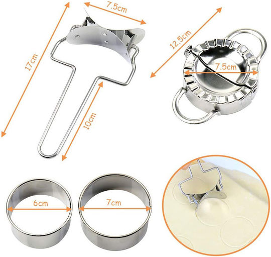 Formulare/Formen aus Edelstahl 6Stück