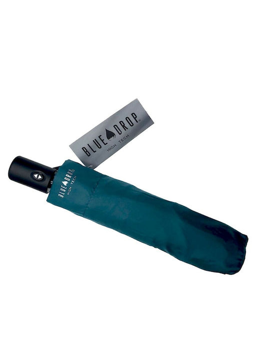 Windproof Automatic Umbrella Compact Navy Blue