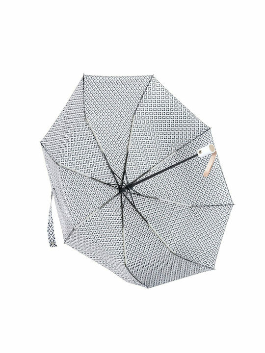 Windproof Automatic Umbrella Compact Gray