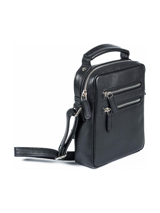 Fetiche Leather Leather Men's Bag Shoulder / Crossbody Black