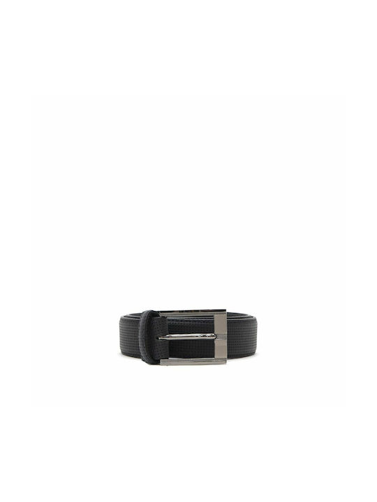 Men's Leather Belt Black