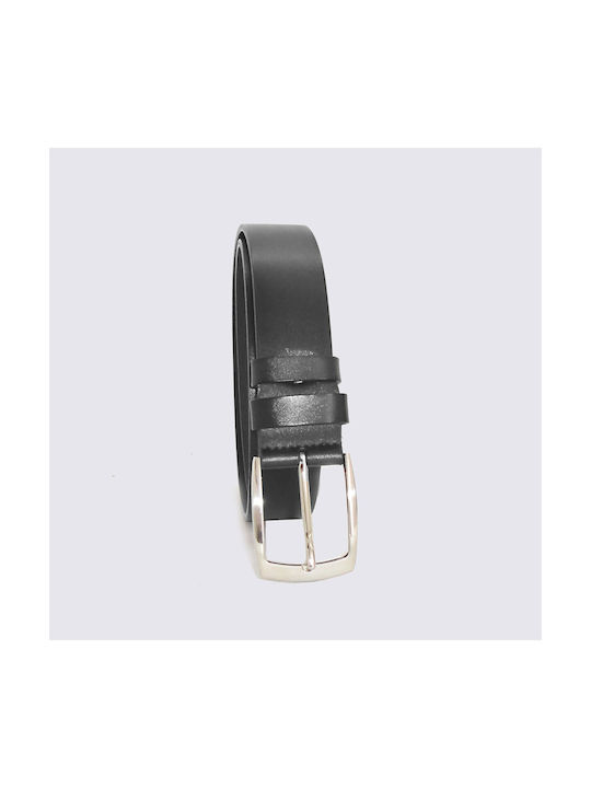 Men's Leather Belt Black