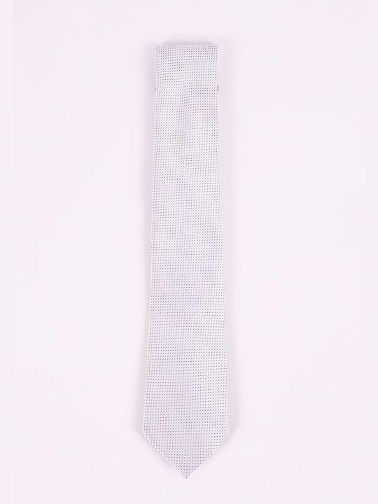 Men's Tie Printed White