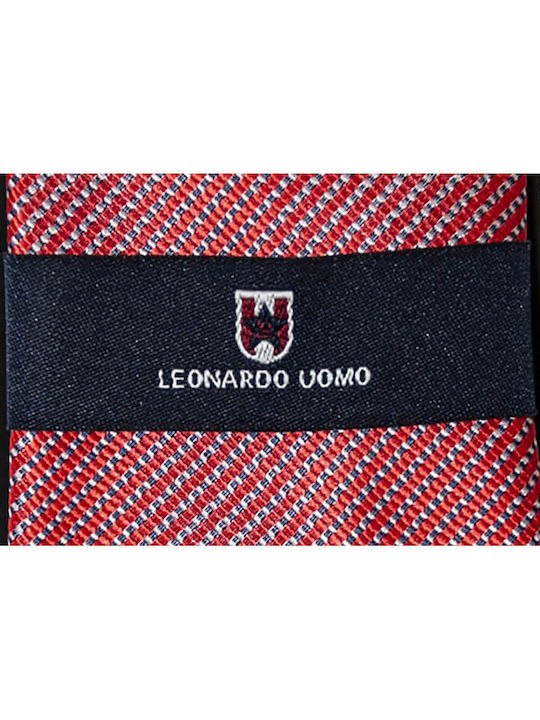 Leonardo Uomo Men's Tie Printed Red