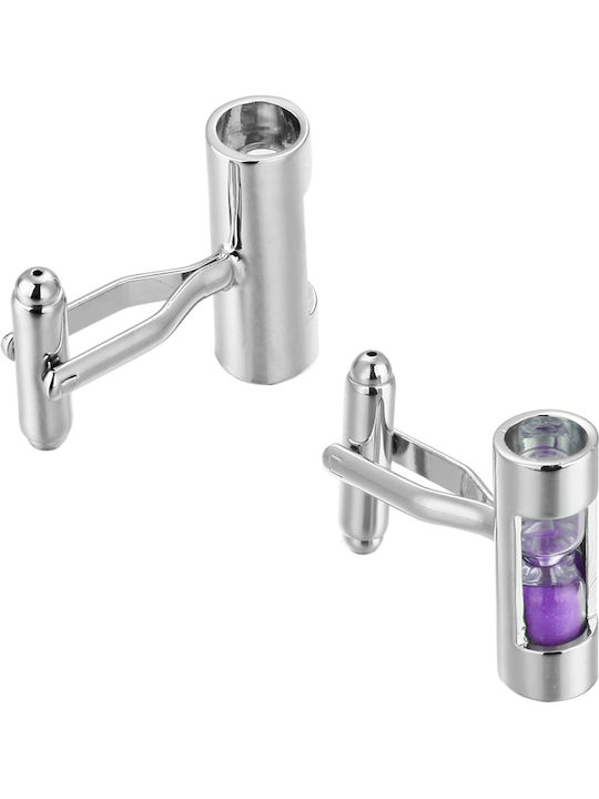 Butoni din Inox în culoarea Violet