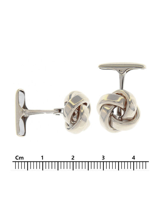 Cufflinks of Gold White