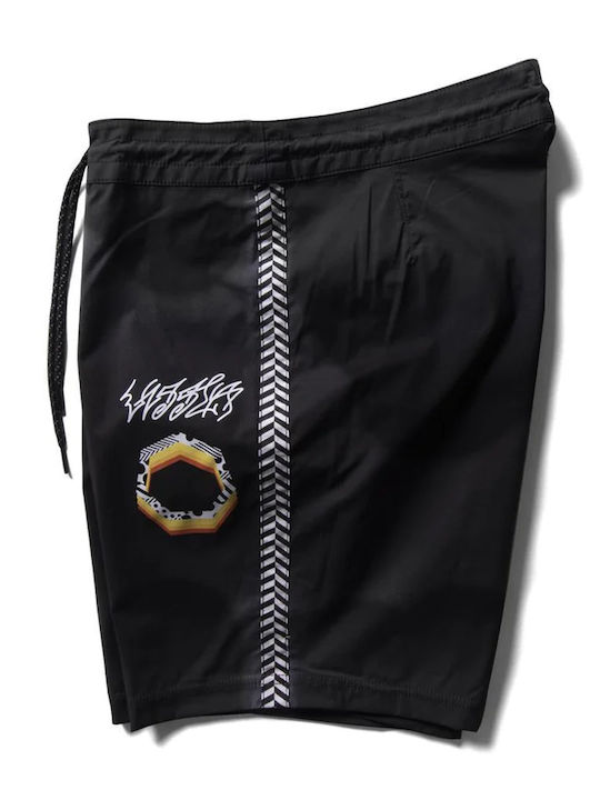 Costum De Baie Bărbați Pantaloni Scurți Negri