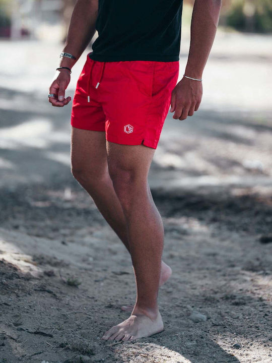 Herren Badebekleidung Shorts Rot
