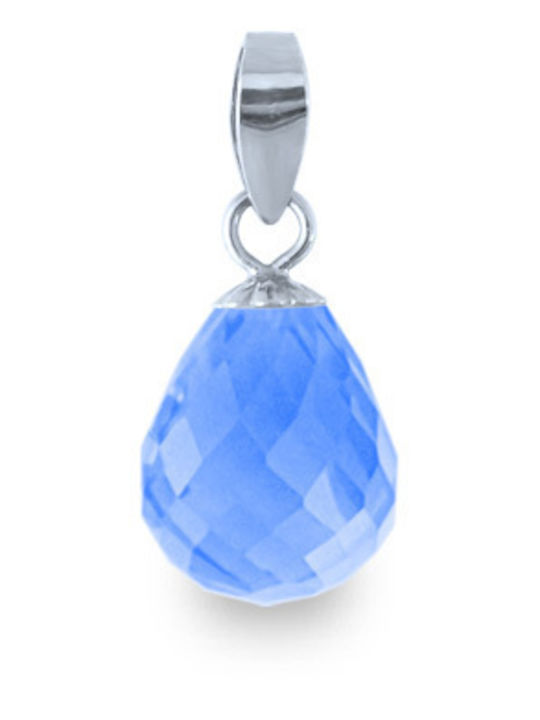 Margaritari Blue Κολιέ από Χρυσό 14Κ