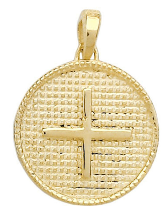 Goldjewels Κολιέ Διπλό Φυλαχτό από Χρυσό 14Κ