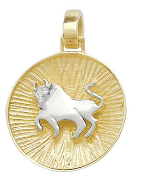 Goldjewels Hängende Charms Talisman aus 14K Gold
