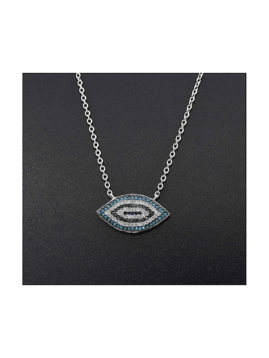 Necklace Eye from Silver