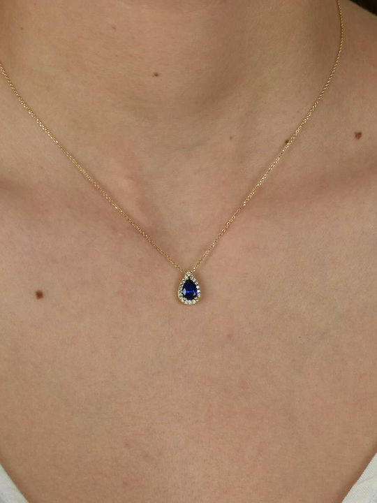 Goldjewels Necklace Made of 9 K Gold