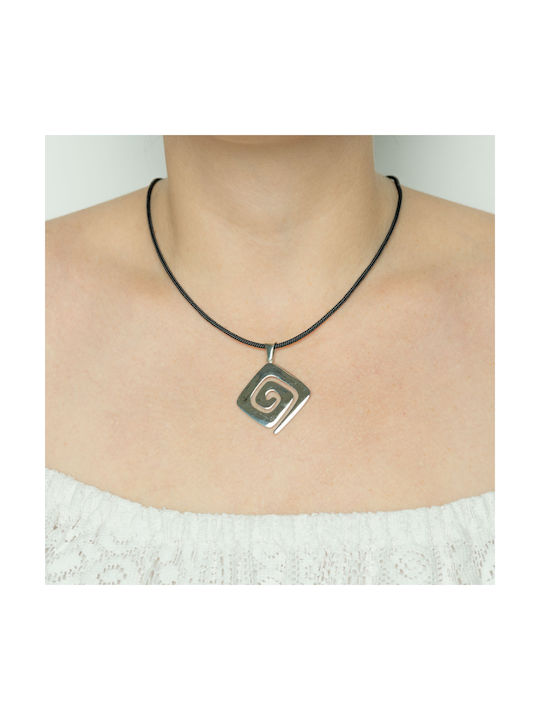 Necklace Geometric from Silver