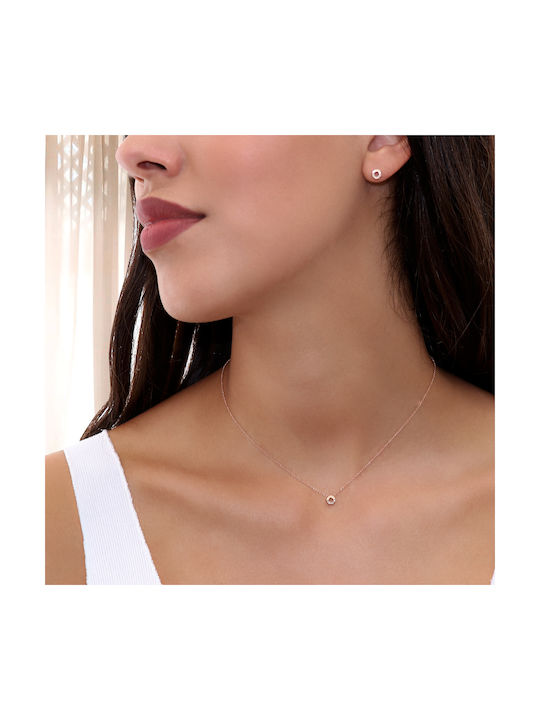 Necklace from Gold 14K with Diamond