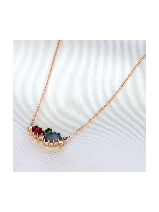 Necklace from Rose Gold 18k