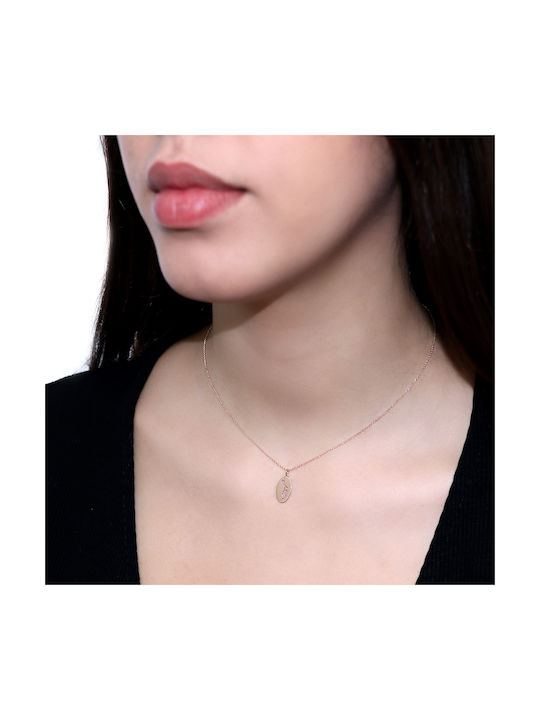 Necklace from Rose Gold 14K