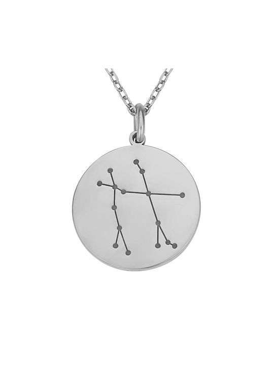 Necklace Zodiac Sign from Silver