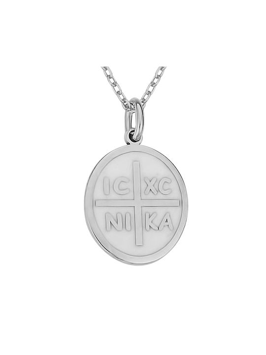 Necklace Constantine Amulet from Silver