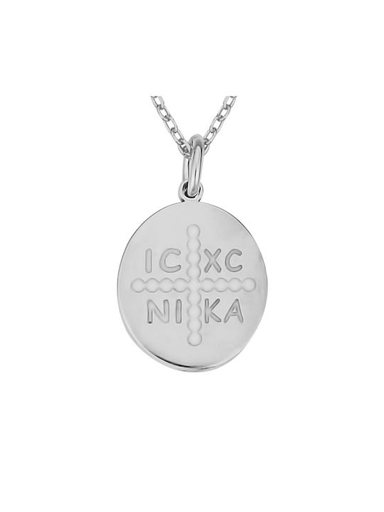 Necklace Constantine Amulet from Silver