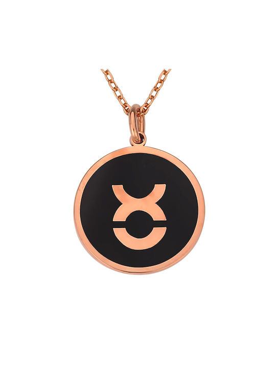 Necklace Zodiac Sign from Gold Plated Silver