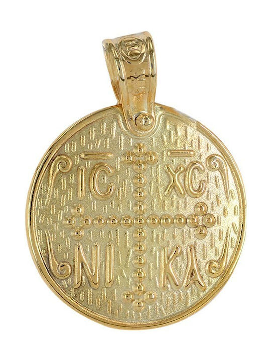 Vitopoulos Necklace Constantine Amulet from Gold 14K