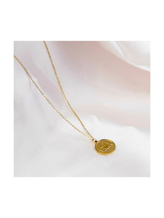 Necklace Zodiac Sign Gold Plated