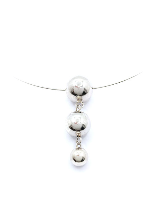 PS Silver Halsband aus Silber